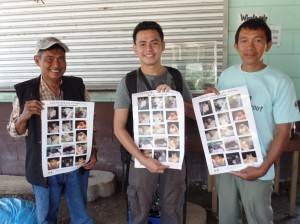 Distribution of the poster ‘Cave-dwelling bats of Pisan Caves, Kabacan, Cotabato, Philippines’ with the village chieftain and co-official. The local government have agreed to have a meeting and consultation on the status and conservation management plan for bat caves in the area